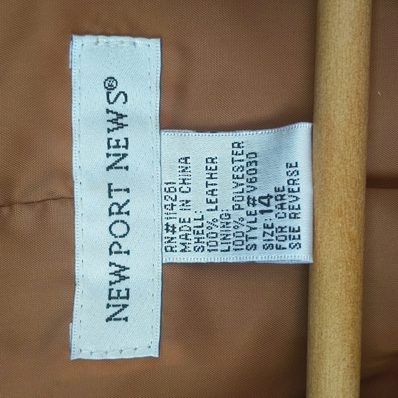 VINTAGE leather blazer - Picture 8 of 8